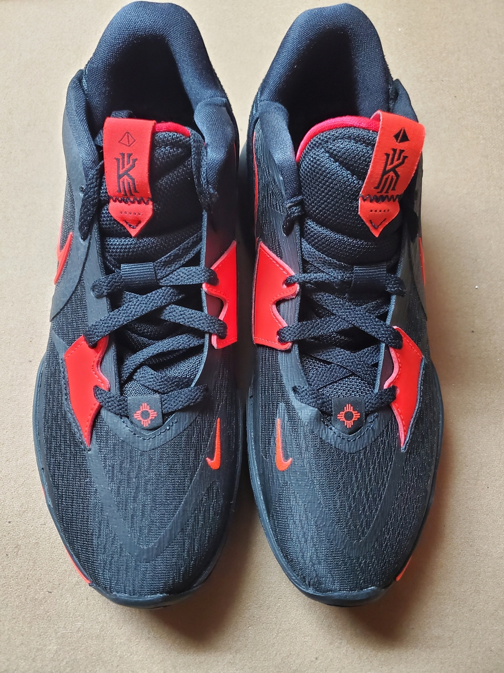 Nike Kyrie Low 5 Black/Red Basketball Shoes